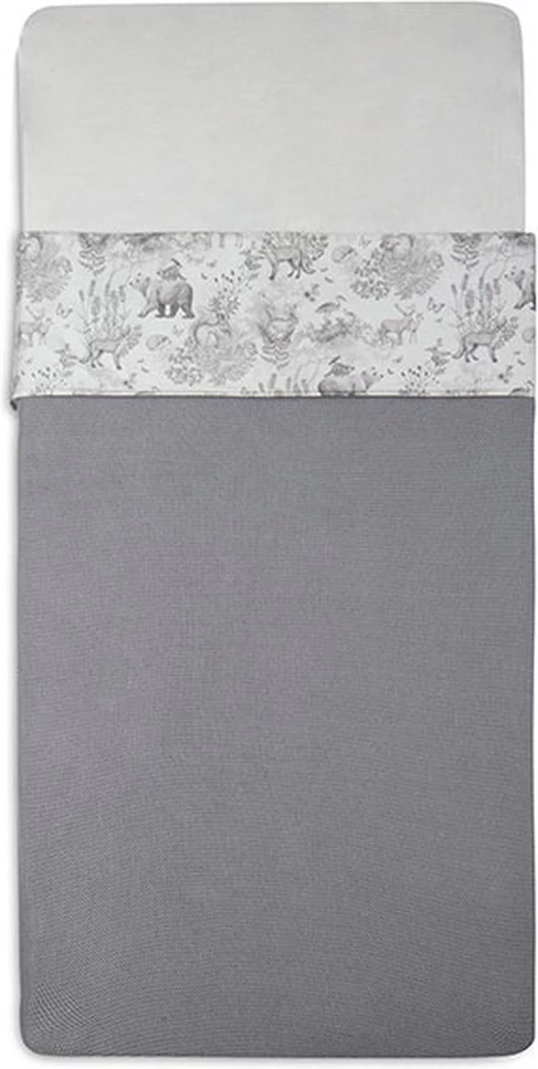 Jollein Baby Laken Wieg 75x100cm Pimpelmees - Forest Animals 17 Jollein Baby Laken Wieg 75x100cm Pimpelmees - Forest Animals - Afbeelding 17