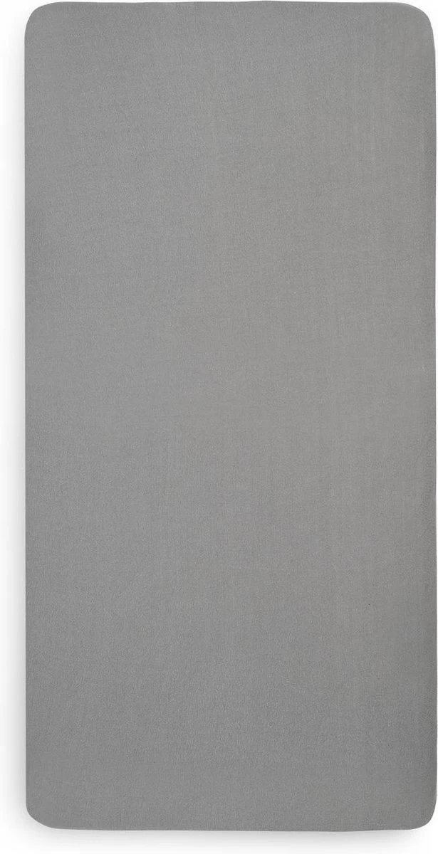 Jollein Baby Hoeslaken Wieg Jersey 40/50x80/90cm - Storm Grey 3 Jollein Baby Hoeslaken Wieg Jersey 40/50x80/90cm - Storm Grey - Afbeelding 3