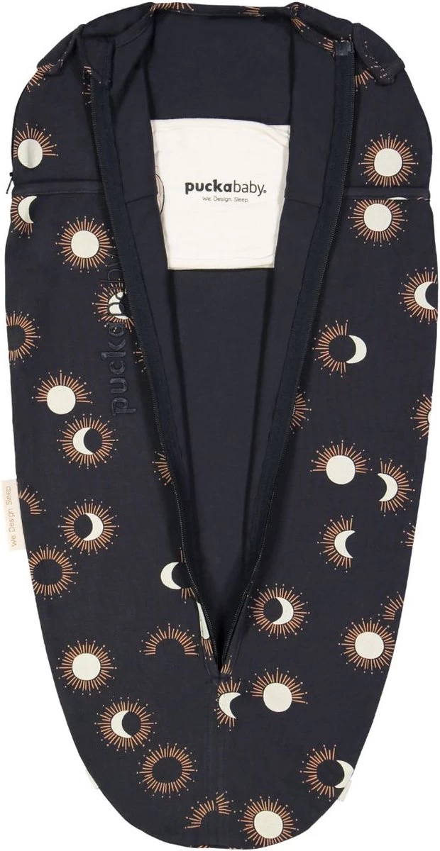 Puckababy Inbakerslaapzak Original Mini - 3-6 Maanden - Cotton - Eclipse Night 3 Puckababy Inbakerslaapzak Original Mini - 3-6 Maanden - Cotton - Eclipse Night - Afbeelding 3
