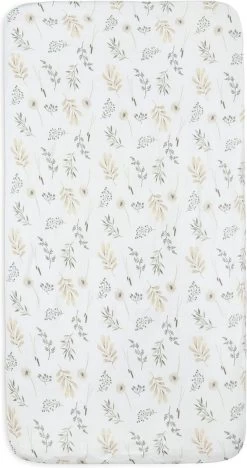 Jollein Baby Hoeslaken Ledikant Jersey 60x120cm Wild Flowers -Babyproducten Uitverkoop 634x1200 5
