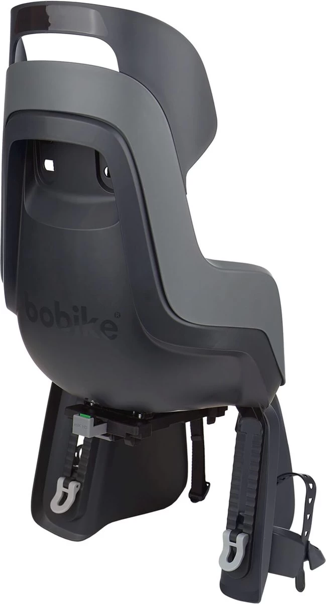 Bobike GO MIK HD - Achterzitje - Macaron Grey 2 Bobike GO MIK HD - Achterzitje - Macaron Grey - Afbeelding 2