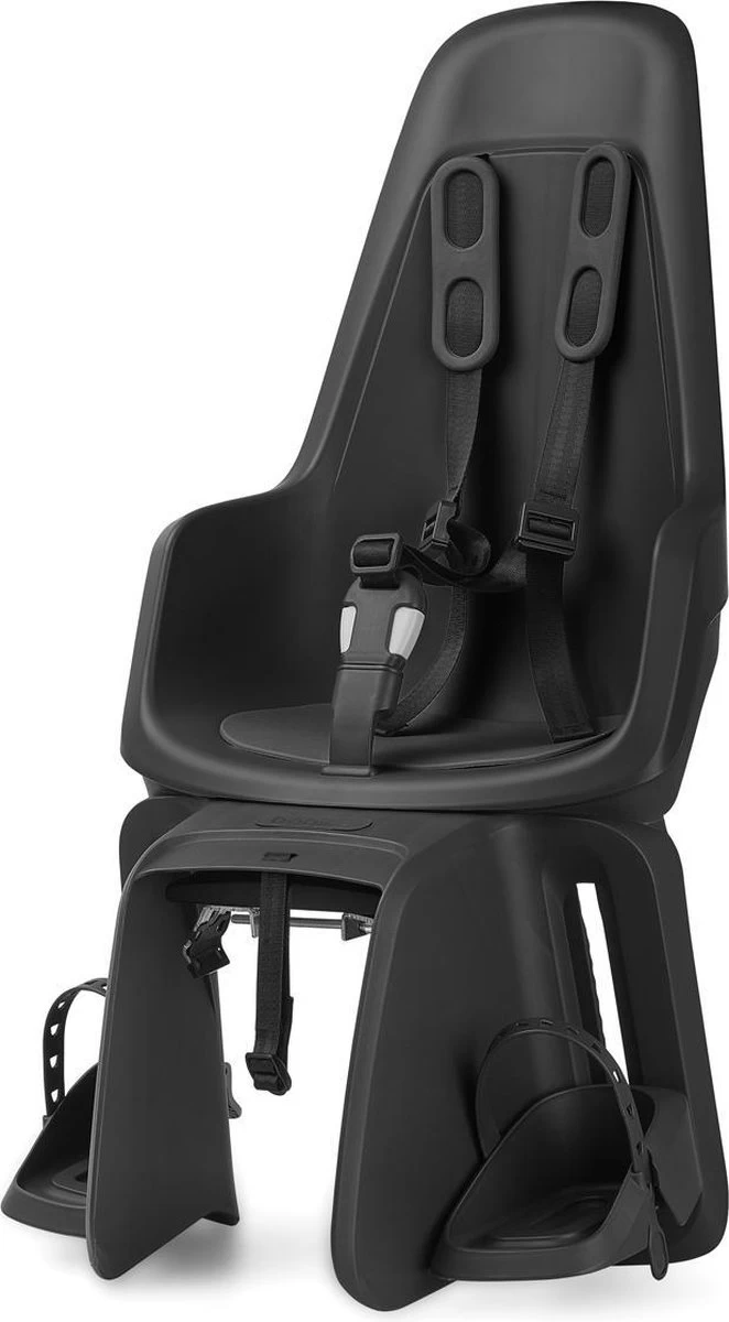 Bobike One Maxi Fietsstoeltje Achter BD - Urban Black 1 Bobike One Maxi Fietsstoeltje Achter BD - Urban Black