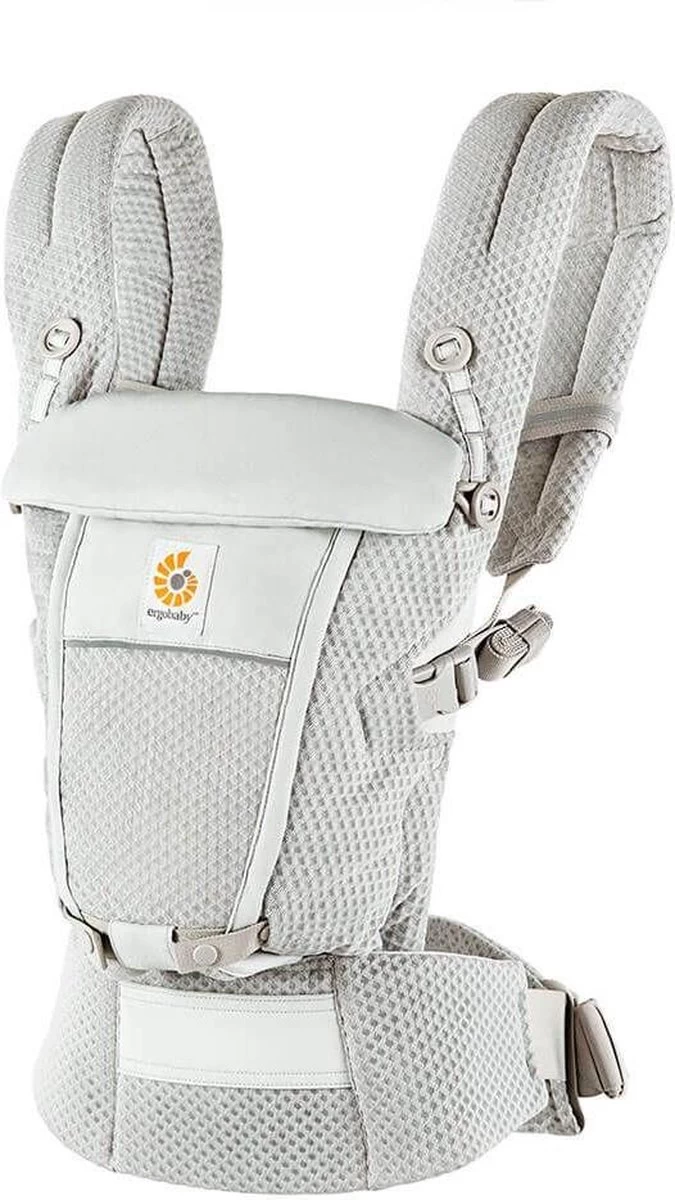 Ergobaby Draagzak Adapt Soft Flex Mesh Pearl Grey 1 Ergobaby Draagzak Adapt Soft Flex Mesh Pearl Grey