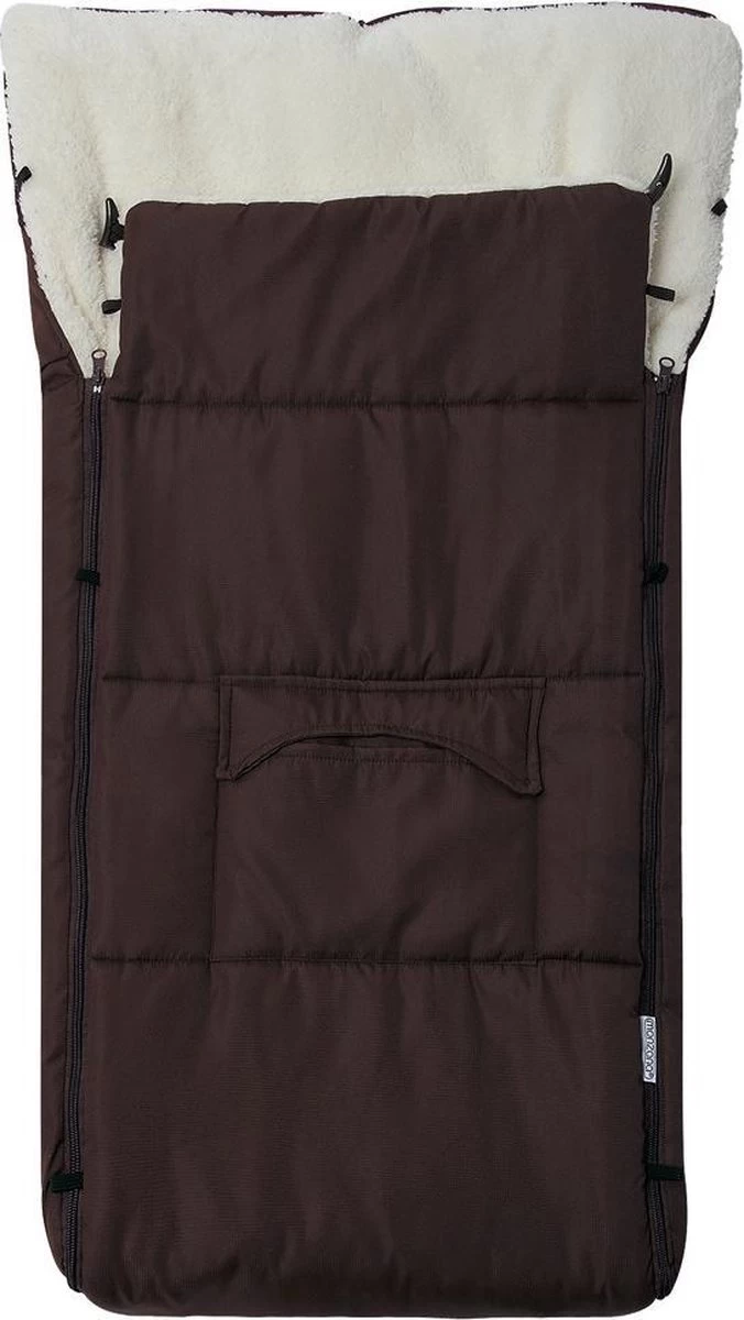 Monzana Voetenzak - Voor Kinderwagen Of Stoeltje - 93x56cm Bruin 10 Monzana Voetenzak - Voor Kinderwagen Of Stoeltje - 93x56cm Bruin - Afbeelding 10