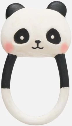 Lanco Rubberen Bijtring - Kori De Panda - Zwart - Wit -Babyproducten Uitverkoop 681x1200