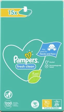 Pampers® Pampers Fresh Clean Billendoekjes - 1200 Doekjes -Babyproducten Uitverkoop 688x1200 6