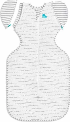 Love To Dream™ Babyslaapzak Swaddle Up™ - Inbakeren Afbouwen - Baby 4-6 Maanden - 6-8.5 Kg - All Season - Wit