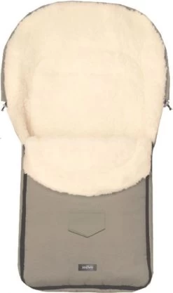 Zaffiro Wol Taupe Universele Afritsbare Voetenzak S7 08474