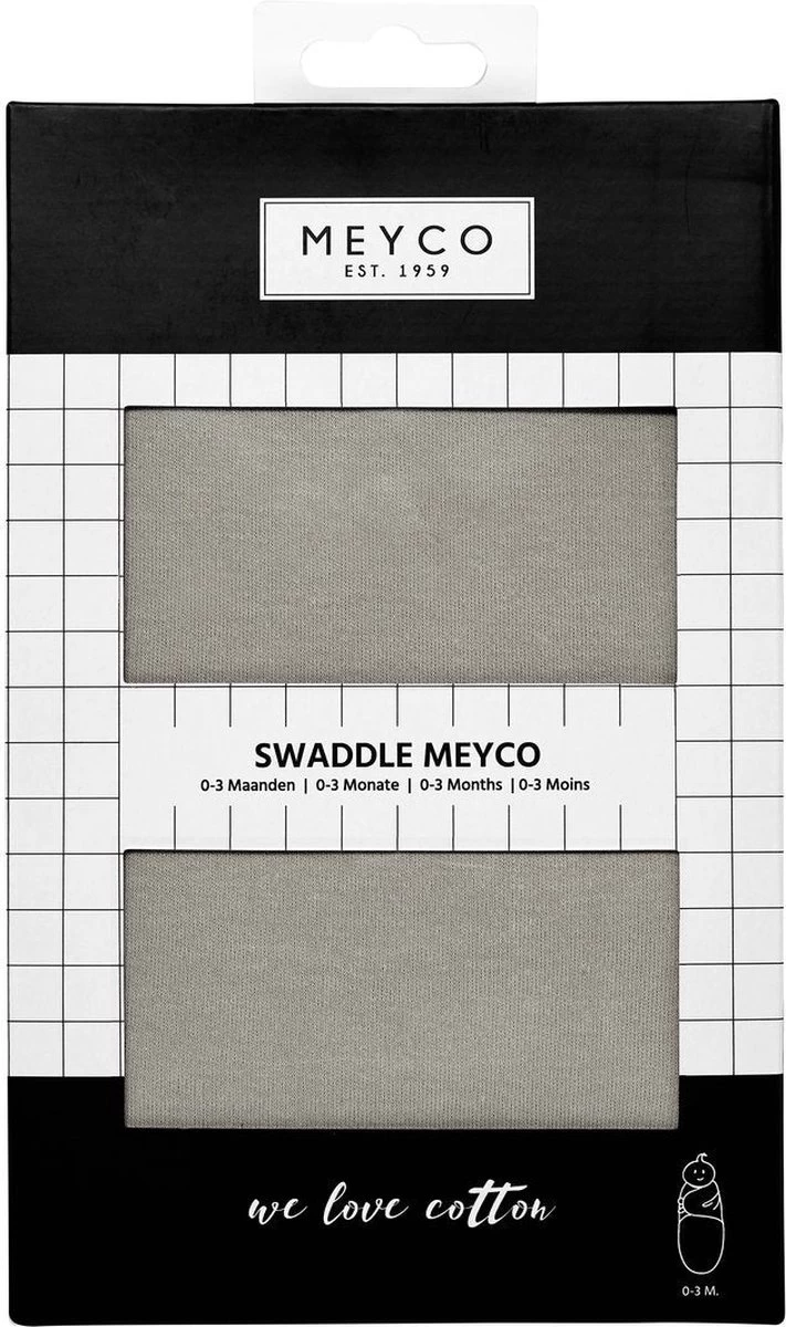 Meyco Uni Swaddlemeyco Inbakerdoek - Forest Green - 4-6 Maanden 5 Meyco Uni Swaddlemeyco Inbakerdoek - Forest Green - 4-6 Maanden - Afbeelding 5