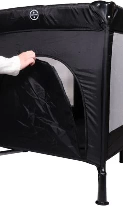 Ding Deluxe Black Campingbedje Incl. Bodemverhoger -Babyproducten Uitverkoop 722x1200 3