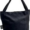 Louka Mom Bag Rib Zwart - Luiertas - Trendy Shopper - Verzorgingstas Baby - Boodschappentas Kinderwagen
