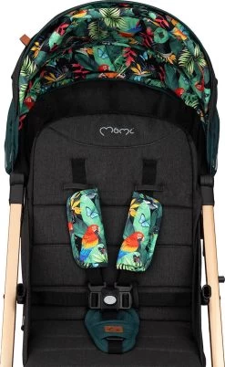 MoMi Wandelwagen - Compacte Lichtgewicht Buggy - Estelle - Green-Gold (geschikt Van 6mnd - 15kg) -Babyproducten Uitverkoop 738x1200 2