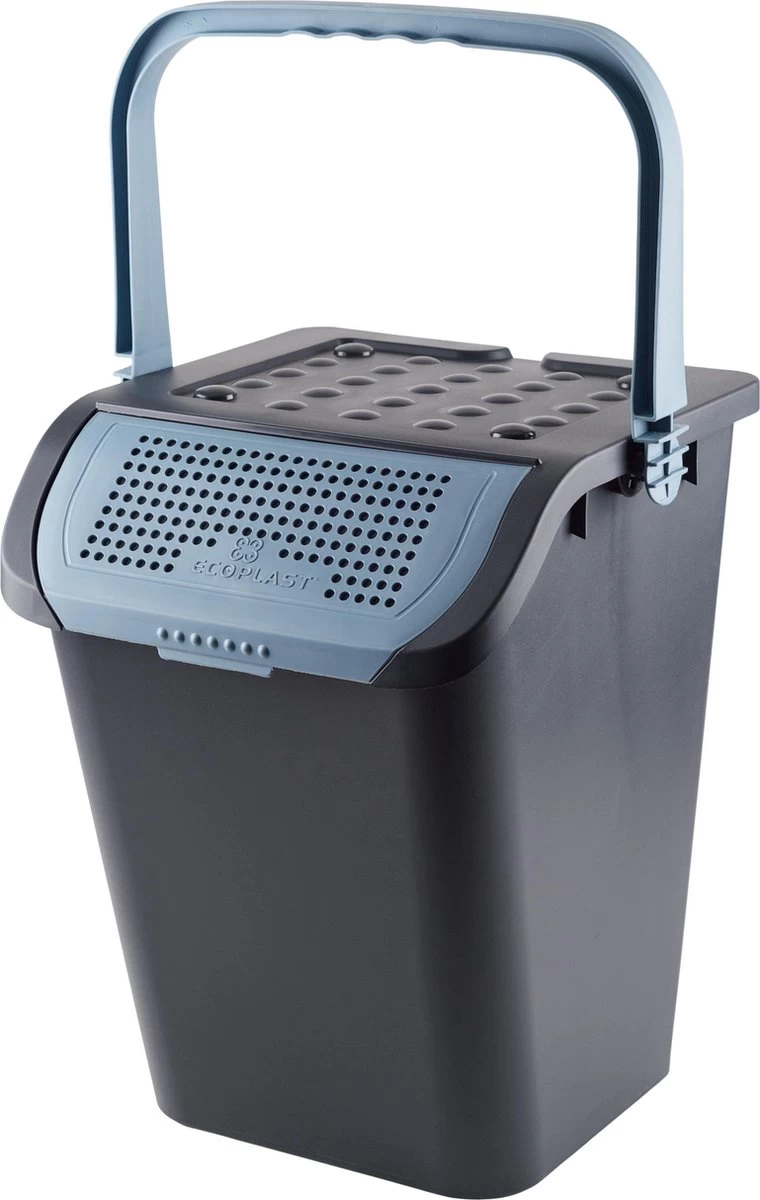 Maxi Luieremmer - 40 Liter - Incontinentie Materiaal Emmer - Blauw 5 Maxi Luieremmer - 40 Liter - Incontinentie Materiaal Emmer - Blauw - Afbeelding 5