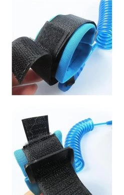 Veiligheidstuigje Voor Kinderen V2 - Polsbandje - 2,5 Meter - Blue Special Edition For The Little Him - One Size - 360° Rotatie -Babyproducten Uitverkoop 762x1200