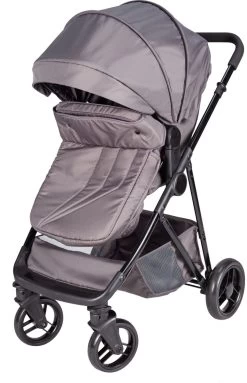 Bebies First Combi 3 In 1 Kinderwagen Optima- Grijs - Inc. Reiswieg, Zitting & Autostoel -Babyproducten Uitverkoop 773x1200 5