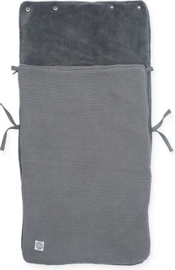 Jollein Voetenzak Voor Autostoel & Kinderwagen - Basic Knit - Stone Grey -Babyproducten Uitverkoop 778x1200 3