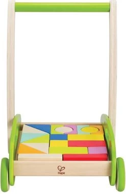 Hape Loopwagen Blokkenkar - Speelgoed 1 Jaar -Babyproducten Uitverkoop 781x1200