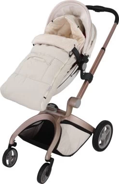 Monzana Kinderwagen Voetenzak Beige | Teddy | Maxi-Cosi | Met Opbergtas -Babyproducten Uitverkoop 781x1200 5