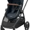 Maxi-Cosi Zelia³ Kinderwagen - Essential Graphite (zwart Frame + Bruin Leer)