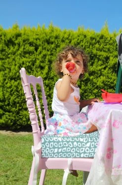 Stoelverhoger Babyjem Booster EasyClean Square Green -Babyproducten Uitverkoop 789x1200 3