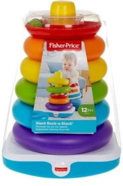 Fisher Price Fisher-Price Stapelringen - Grote Kleurenringpiramide -Babyproducten Uitverkoop 793x1200
