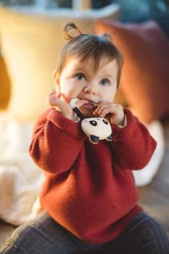 Lanco Rubberen Bijtring - Kori De Panda - Zwart - Wit -Babyproducten Uitverkoop 800x1200 12