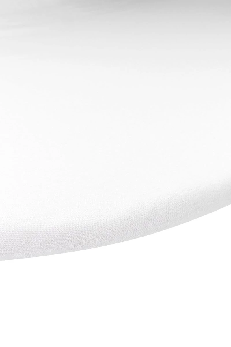 Meyco Jersey Hoeslaken Boxmatras Rond - 90/95cm - Wit 1 Meyco Jersey Hoeslaken Boxmatras Rond - 90/95cm - Wit