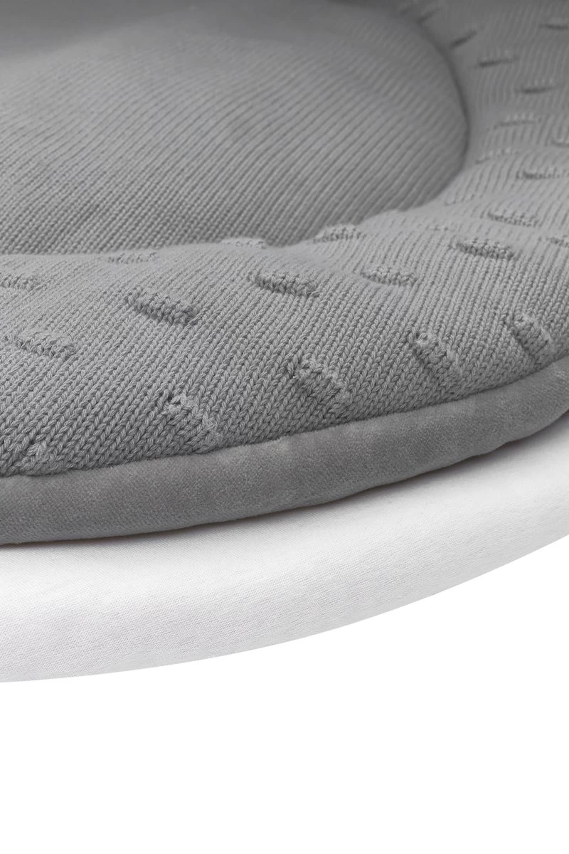 Meyco Jersey Hoeslaken Boxmatras Rond - 90/95cm - Wit 3 Meyco Jersey Hoeslaken Boxmatras Rond - 90/95cm - Wit - Afbeelding 3