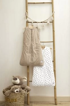 Meyco Baby Mini Panther Baby Winter Slaapzak Gevoerd - 2-pack - Sand - 110cm -Babyproducten Uitverkoop 800x1200 143