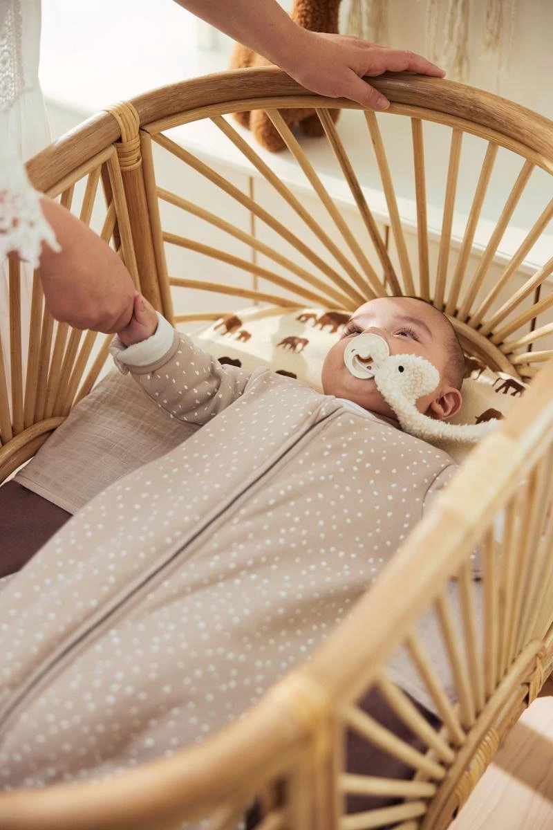 Jollein Baby Baby Winterslaapzak 4-Seizoenen 110cm Spickle - Nougat 6 Jollein Baby Baby Winterslaapzak 4-Seizoenen 110cm Spickle - Nougat - Afbeelding 6