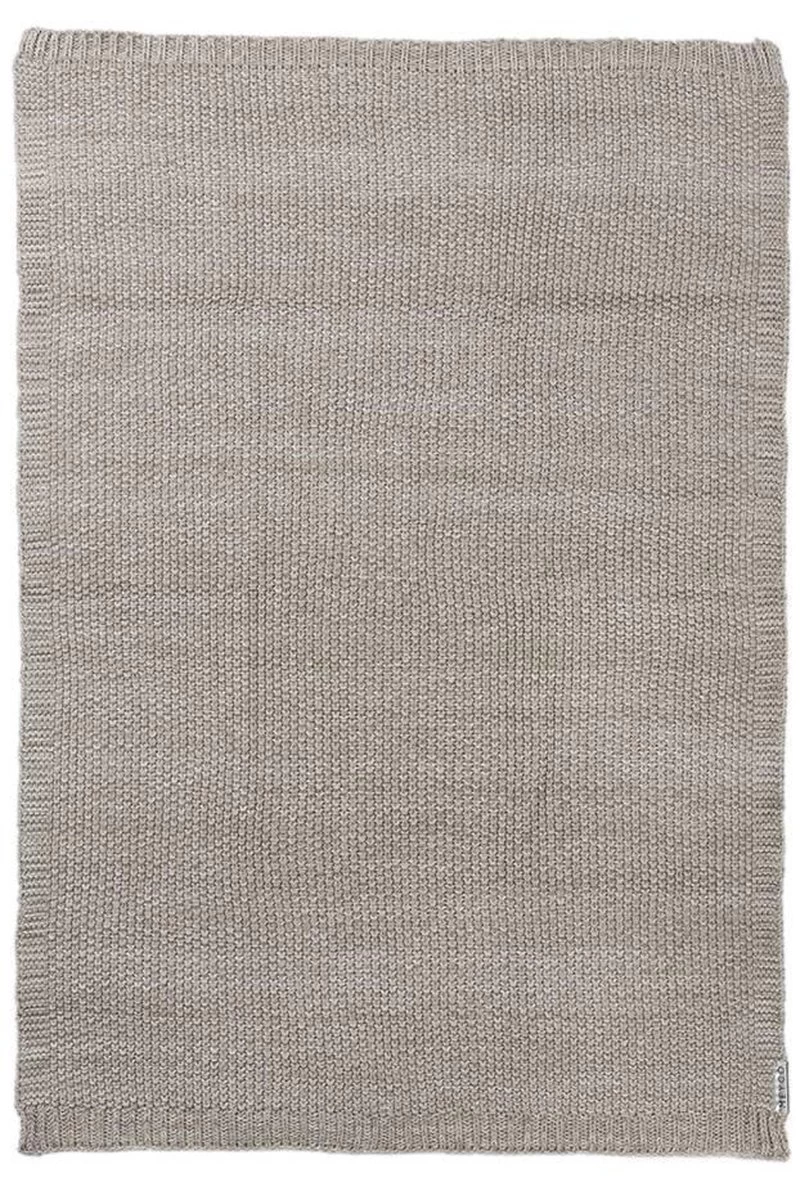 Meyco Wiegdeken Relief Mixed - Zand - 75x100 Cm 2 Meyco Wiegdeken Relief Mixed - Zand - 75x100 Cm - Afbeelding 2