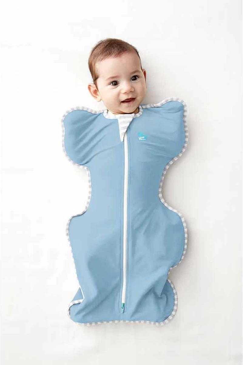 Love To Dream™ Babyslaapzak Swaddle Up™ - Inbakeren - Baby 3-6 Maanden - 6-8.5 Kg - All Season - Oud Blauw 3 Love To Dream™ Babyslaapzak Swaddle Up™ - Inbakeren - Baby 3-6 Maanden - 6-8.5 Kg - All Season - Oud Blauw - Afbeelding 3