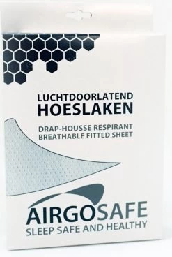 ABZ Airgosafe Dry Fit Hoeslaken - 60x120 Cm - Wit 12 ABZ Airgosafe Dry Fit Hoeslaken - 60x120 Cm - Wit -Babyproducten Uitverkoop 805x1200 7