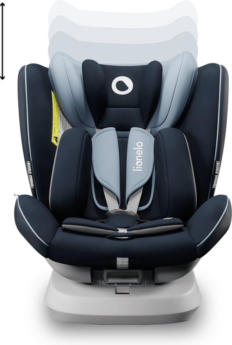 Lionelo Bastiaan One - Autostoel - 360° Met IsoFix (0-36kg) - Groep 0-1-2-3 Autostoel Voor Kinderen Van 0 Tot 12 Jaar 7 Lionelo Bastiaan One - Autostoel - 360° Met IsoFix (0-36kg) - Groep 0-1-2-3 Autostoel Voor Kinderen Van 0 Tot 12 Jaar - Afbeelding 7