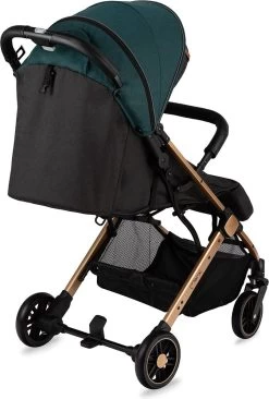 MoMi Wandelwagen - Compacte Lichtgewicht Buggy - Estelle - Green-Gold (geschikt Van 6mnd - 15kg) -Babyproducten Uitverkoop 810x1200 4