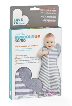 Love To Dream™ Babyslaapzak Swaddle Up™ - Inbakeren Afbouwen - Baby 4-6 Maanden - 6-8.5 Kg - All Season - Grijs -Babyproducten Uitverkoop 811x1200 4