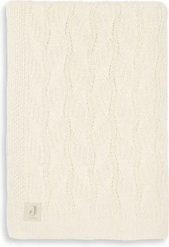 Jollein Baby Deken Wieg Spring Knit 75x100cm - Ivory