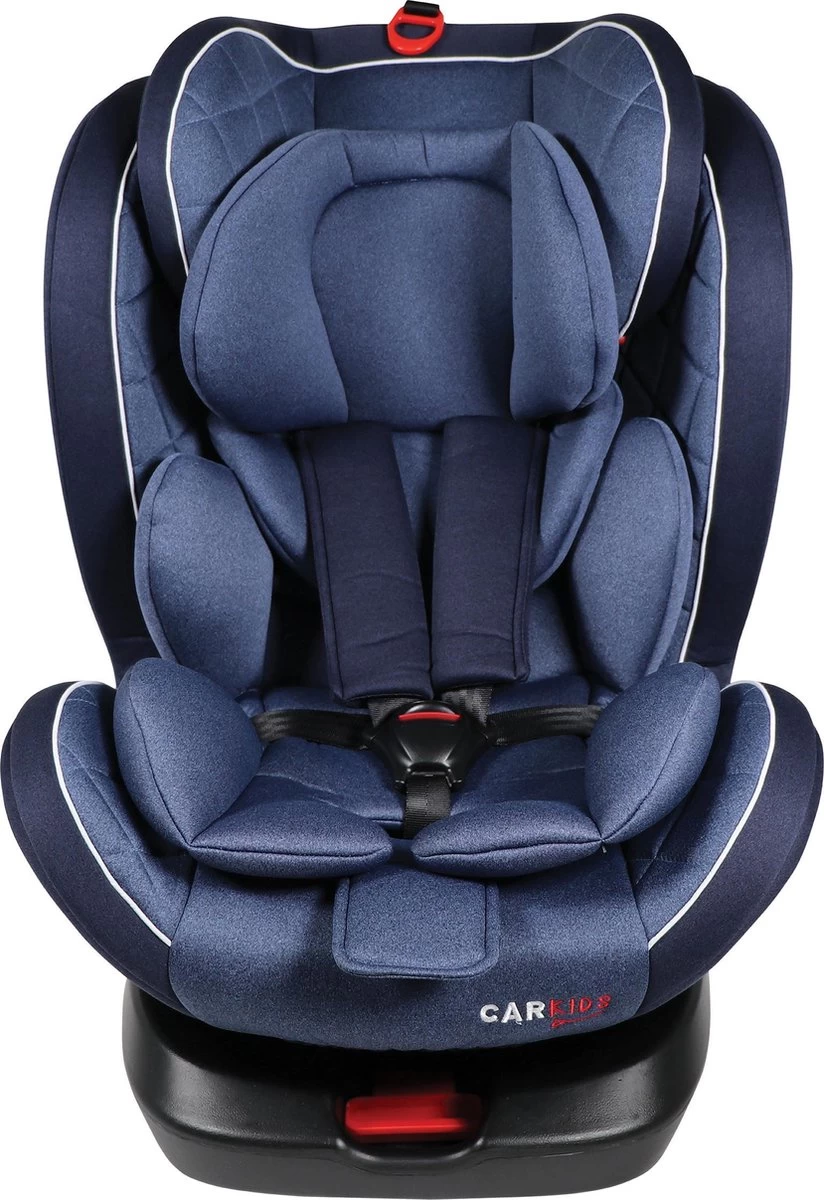 Carkids Verstelbaar Kinderautostoeltje Blauw | Kinderautostoel Groep 0+/1/2/3 Met Isofix En Top Tether Connector | Kinderen Tot 12 Jaar | Tot 36 Kg 1 Carkids Verstelbaar Kinderautostoeltje Blauw | Kinderautostoel Groep 0+/1/2/3 Met Isofix En Top Tether Connector | Kinderen Tot 12 Jaar | Tot 36 Kg
