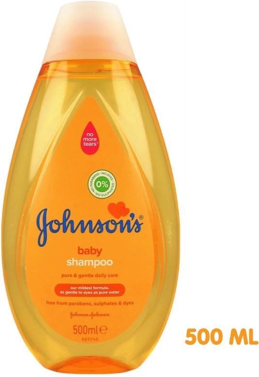 Johnson's Baby Shampoo Newpack 3 X 500ml- Voordeelverpakking 2 Johnson's Baby Shampoo Newpack 3 X 500ml- Voordeelverpakking - Afbeelding 2