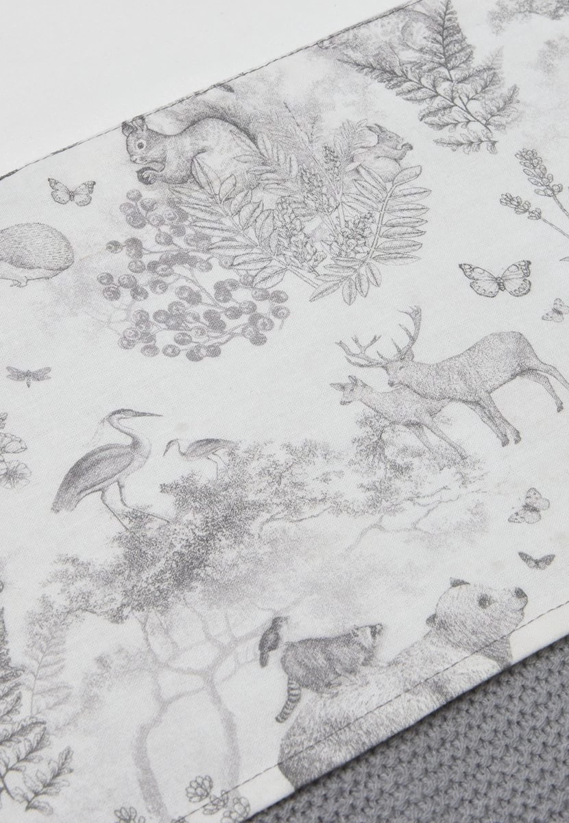 Jollein Baby Laken Wieg 75x100cm Pimpelmees - Forest Animals 6 Jollein Baby Laken Wieg 75x100cm Pimpelmees - Forest Animals - Afbeelding 6