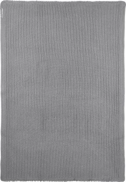 Meyco Herringbone Velvet Wiegdeken - Grijs - 75x100cm -Babyproducten Uitverkoop 831x1200 12