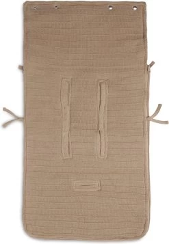 Jollein Voetenzak Pure Knit - Biscuit -Babyproducten Uitverkoop 831x1200 3