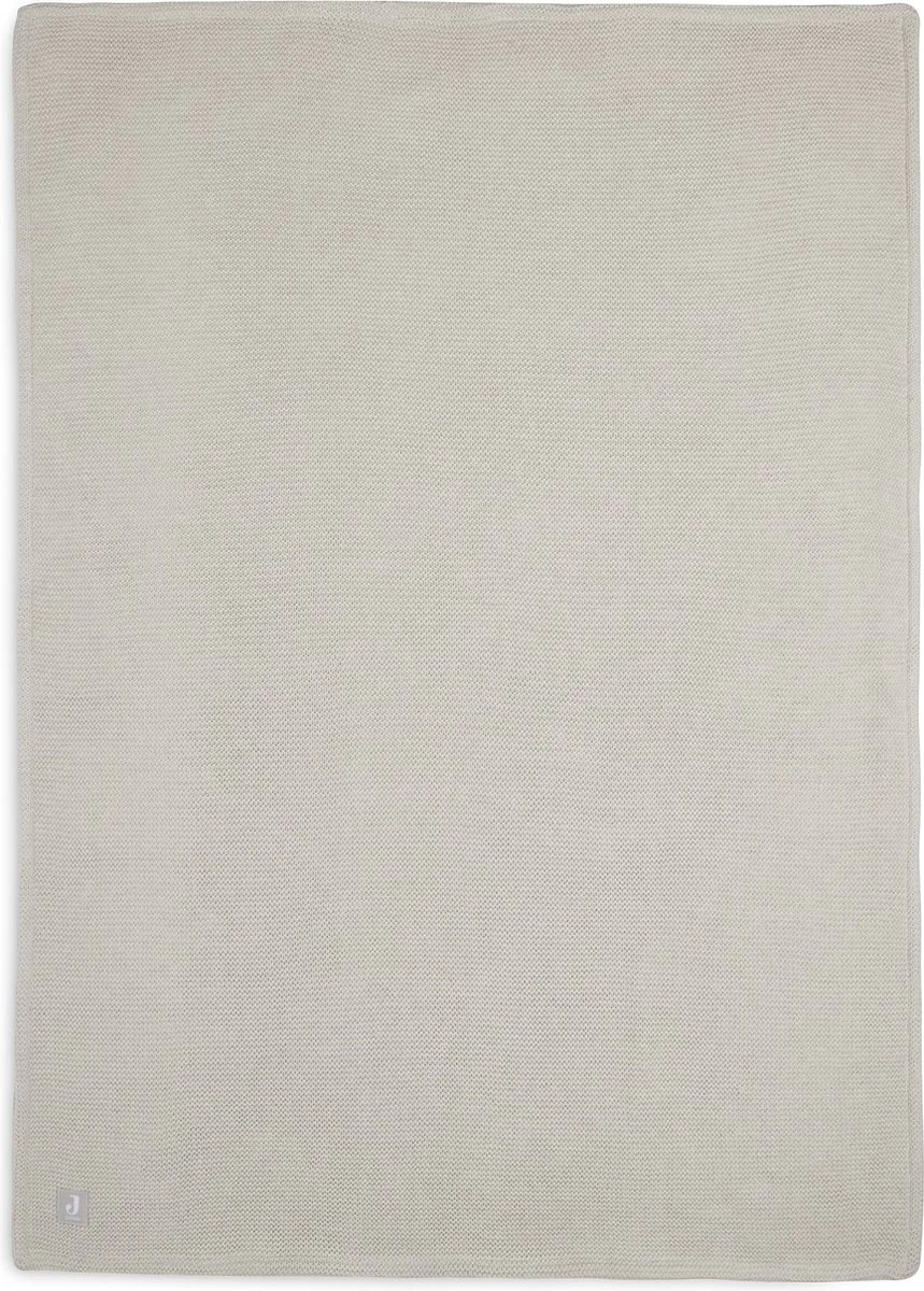 Jollein Baby Deken Ledikant 100x150cm Basic Knit - Nougat/Fleece 3 Jollein Baby Deken Ledikant 100x150cm Basic Knit - Nougat/Fleece - Afbeelding 3