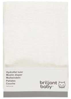 Briljant Baby Hydrofiel Luier - Wit - 70 X 70 Cm - 6 Stuks -Babyproducten Uitverkoop 864x1200 2