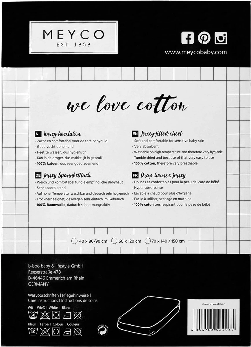 Bebies First Co-sleeper Wieg Wit Set | Inclusief Wiegmatras + Meyco Hoeslaken 10 Bebies First Co-sleeper Wieg Wit Set | Inclusief Wiegmatras + Meyco Hoeslaken - Afbeelding 10