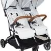 Deryan Luxe Rolo X2 Dubbele Buggy - Duo Buggy - Creme