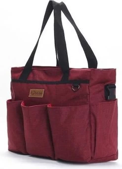 Merkloos Decopatent® Luiertas Schoudertas - Baby Verzorgingstas - Incl Verschoningsmatje & Flessenhouder - Vakken - Jongens/Meisjes - Grijs -Babyproducten Uitverkoop 869x1200 9