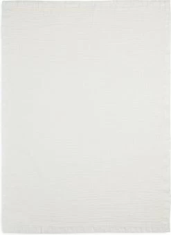 Jollein Baby Deken Ledikant 120x120cm Muslin Fringe - Ivory -Babyproducten Uitverkoop 875x1200 4