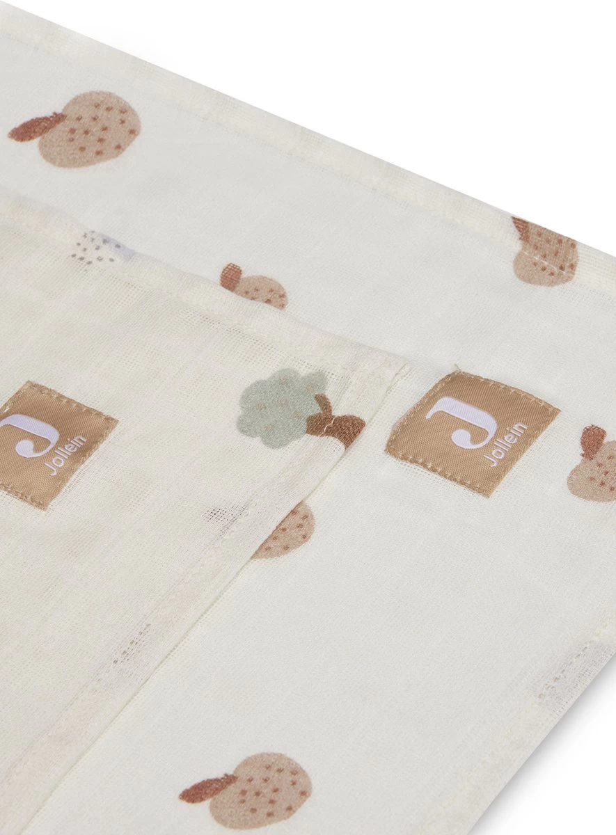 Jollein Hydrofiele Doek Large 115x115cm Farm- 2 Stuks 7 Jollein Hydrofiele Doek Large 115x115cm Farm- 2 Stuks - Afbeelding 7