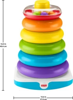 Fisher Price Fisher-Price Stapelringen - Grote Kleurenringpiramide -Babyproducten Uitverkoop 887x1200